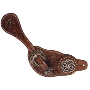 SST Tack Leather Celtic Knot Lady sporeremme
