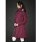 Mountain Horse Stella Lang Softshell dame ridefrakke, Burgundy