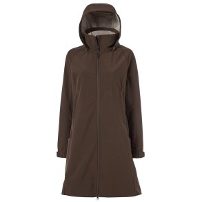 Mountain Horse Stella Lang Softshell dame ridefrakke, Brun
