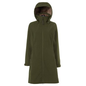 Mountain Horse Stella Lang Softshell dame ridefrakke, grn