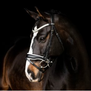 SD Design Ballarina Trense Sort-Hvid