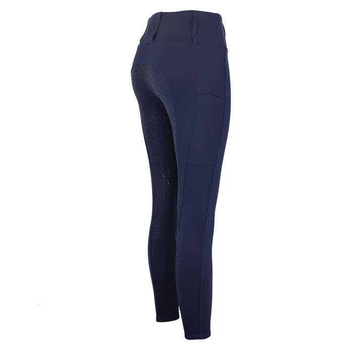 Woof Wear All Season Full Seat Riding Tights Navy