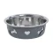 Weatherbeeta non-slip stainless steel silicone bone hundeskl