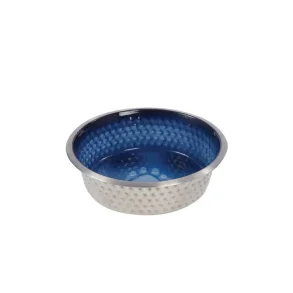 Weatherbeeta Non-slip stainless steel shade hundeskl, royal blue