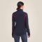 Ariat New Team softshell woman jakke, navy/red