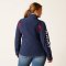 Ariat New Team softshell woman jakke, navy/red
