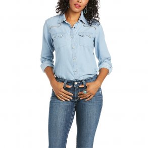 Ariat Real kind snap by water womens show skjorte