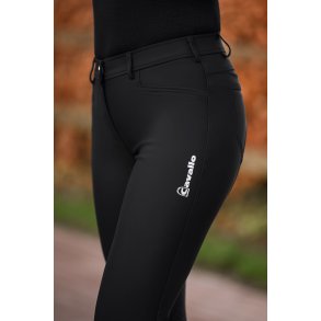 Cavallo Cavacoco Fuld grip Jodphur Bukser Black