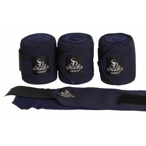 SD Design Elastik/Fleece Bandager Navy