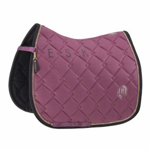 Eskadron Heritage 25/26 Cotton Glitter Crystal dressurunderlag, Wildberry