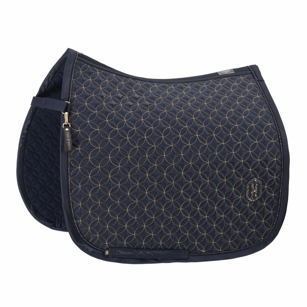 Eskadron Heritage 25/26 Highgloss Contrast dressurunderlag, navy