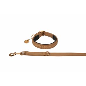 Eskadron Faux Leather Platinum23 hundest, cognac