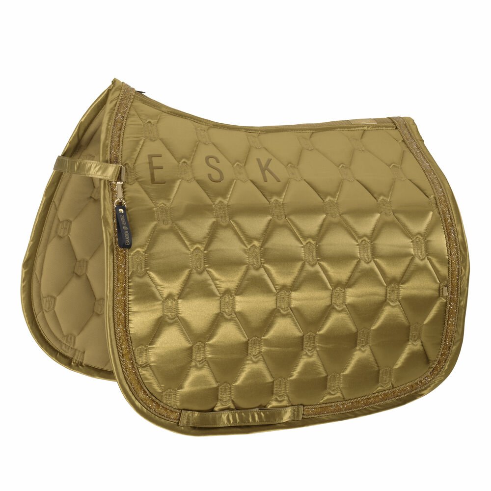Eskadron Heritage 25/26 Satin Jewel dressurunderlag, cardamom