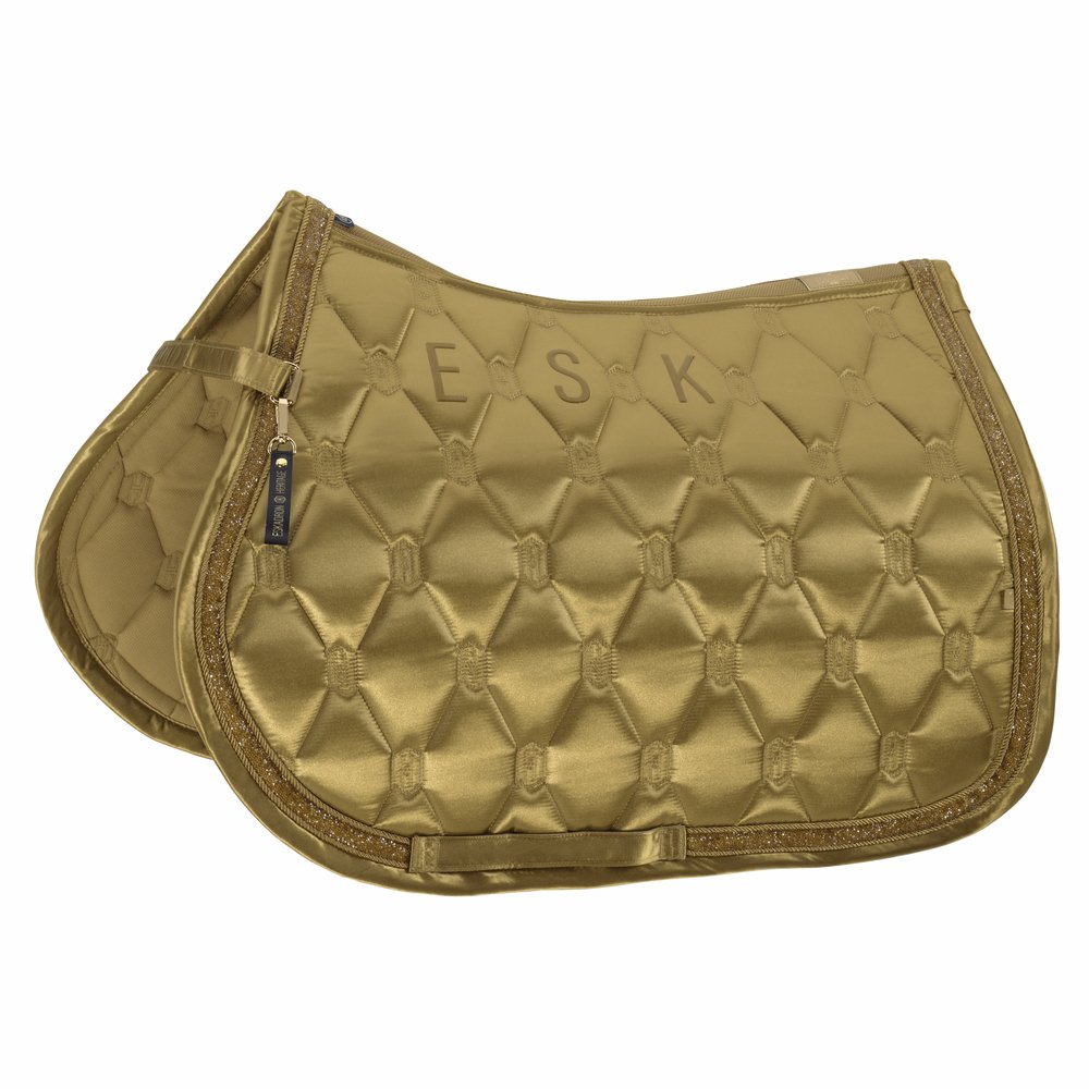 Eskadron Heritage 25/26 Satin Jewel springunderlag, cardamom