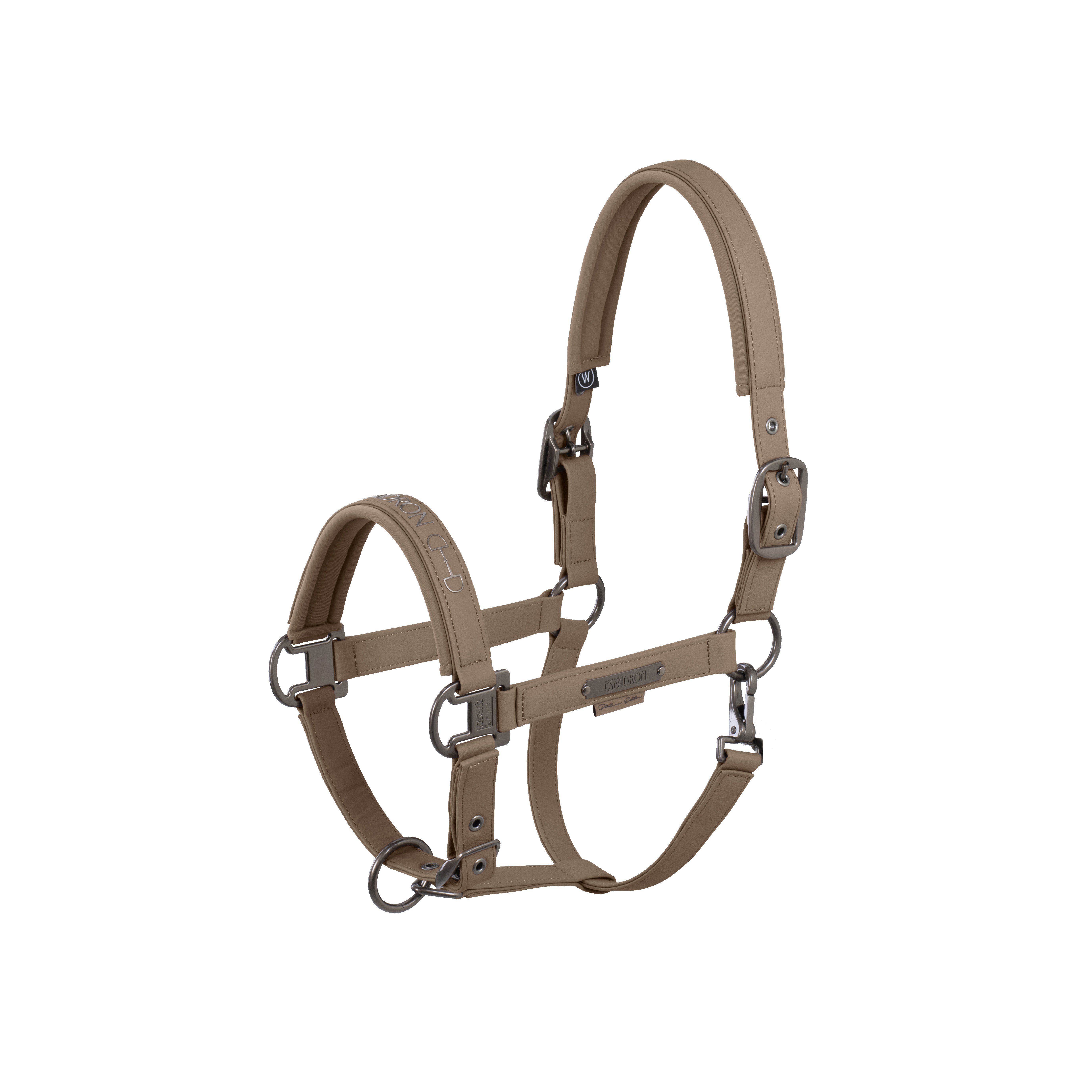 Eskadron Faux Leather Double Pin Platinum 25 grime, smoky taupe
