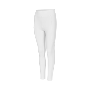 Kingsland Melody Junior Full grip show tights, White