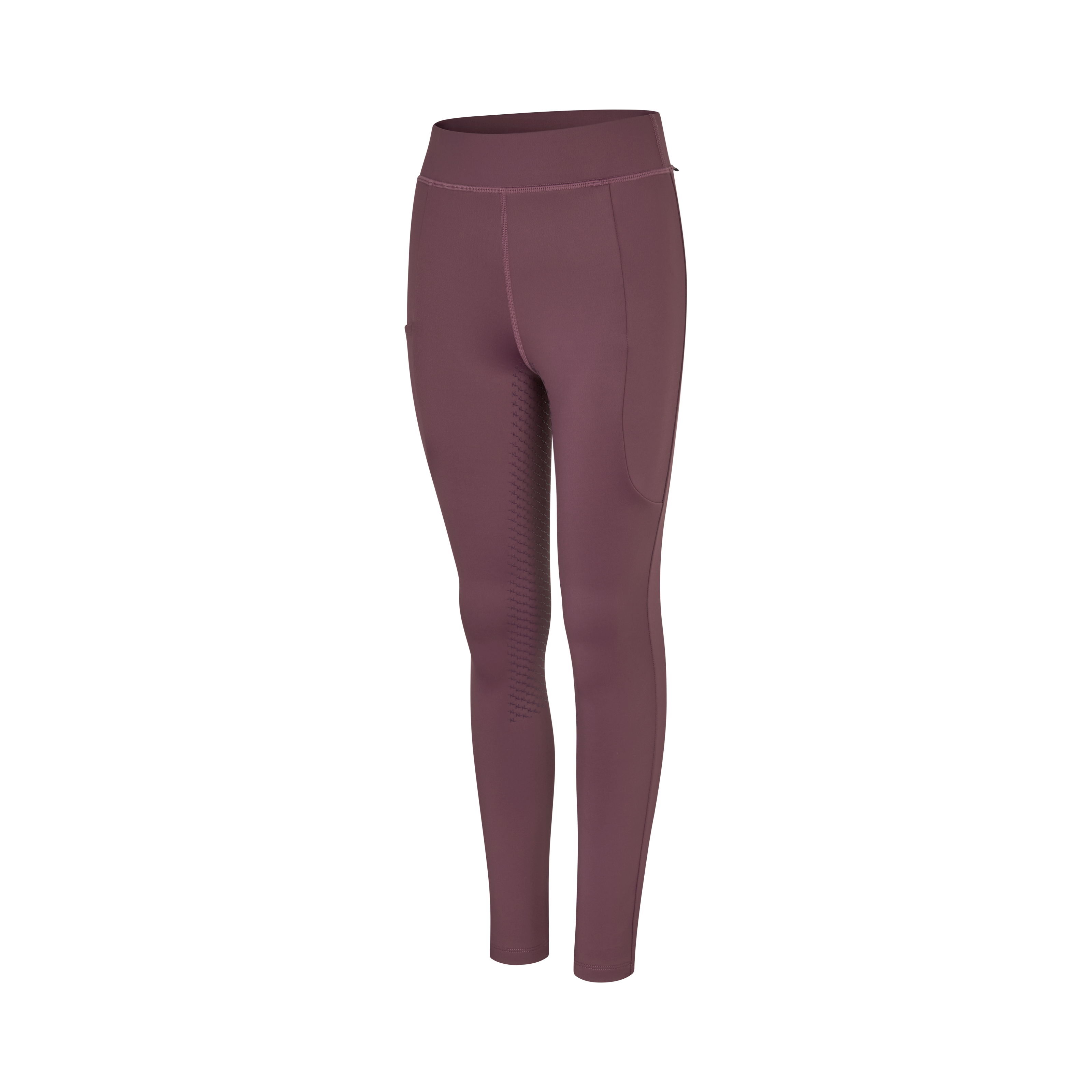 Kingsland Melody Junior Full grip tights, Plum Wine