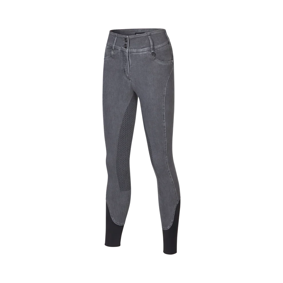 Kingsland Kayce Ladies H shape fullgrip denim ridebukser