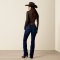 Ariat Womans Highrise Ballery Jeans Boot Cut