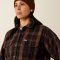 Ariat Womans Rebar Flannel insulated shirt Jacket