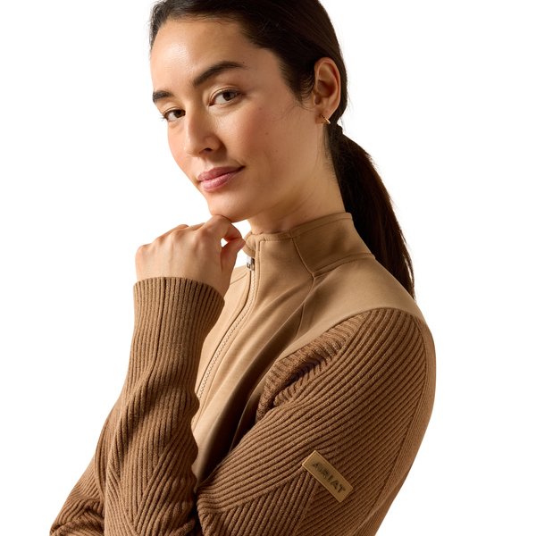 Ariat Womans Skadi Full Zip Tiger Eye