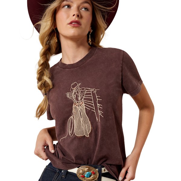Ariat Womans Rebel With a Cause T-Shirt