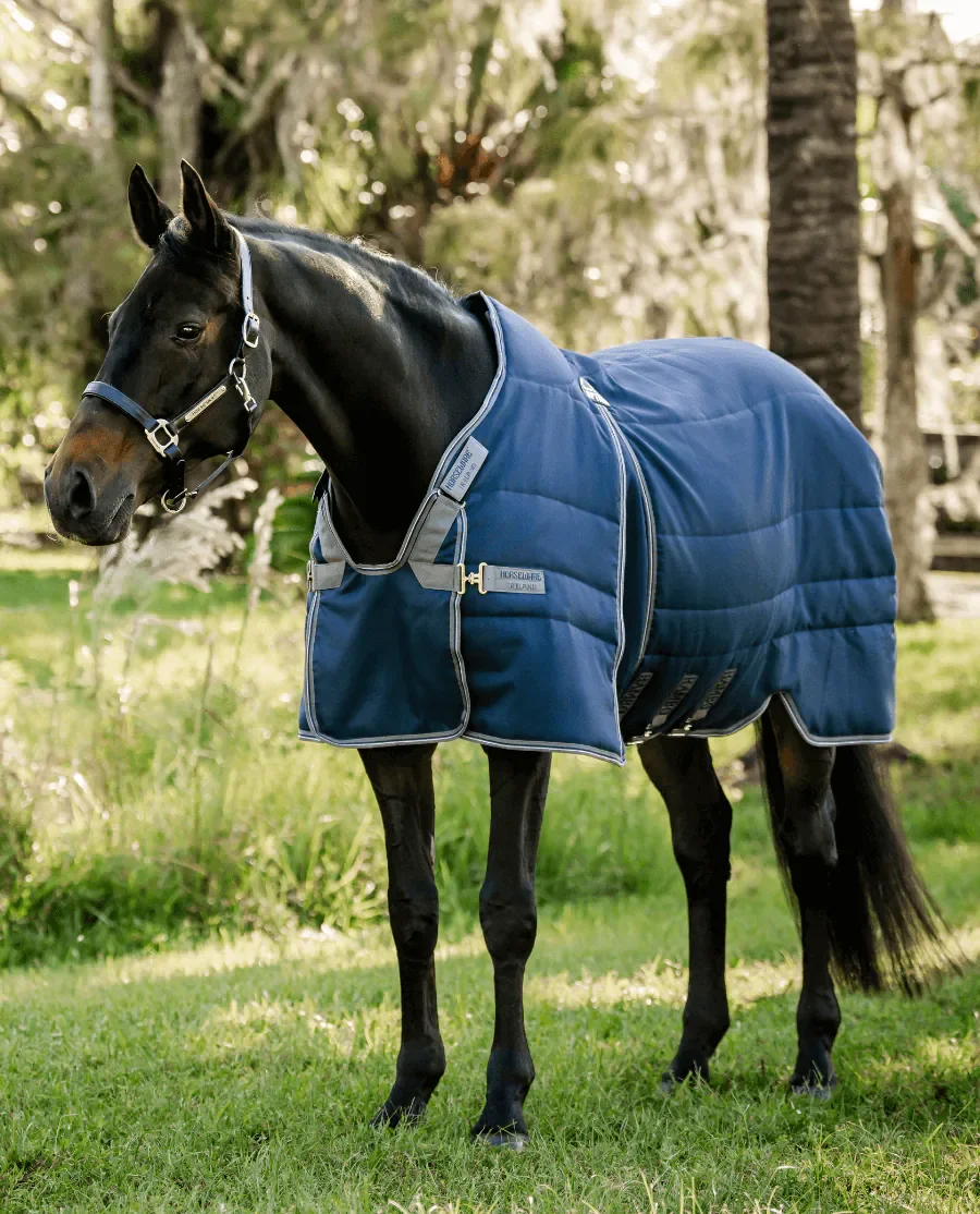 Rambo Optimo stable Rug 200 g. Navy Thunderstorm