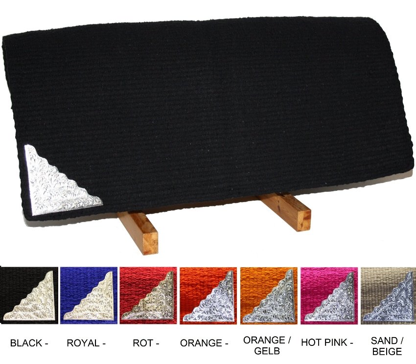 Show Blanket - 36 '' x 34 '' - med sølvgravering