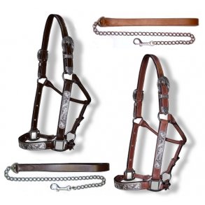 Showhalter med sølv