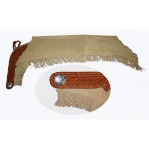 Show Chaps med frynser og lderkant