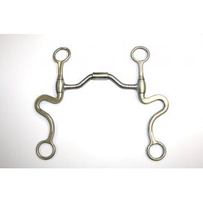 FG Brushed SS Futurity S Shank Bit - Ruller