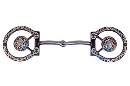 FG Show Snaffle - Floral Concho Dee - 230404