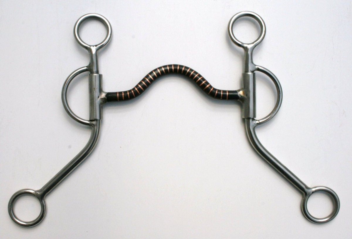 SS/BS Medium Port Bit SS Shanks Copper Inlay