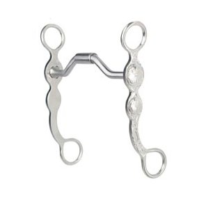 Stainless Steel Brushed Hinged Port Futurity Show Bit - #239070