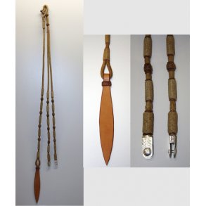 Romal Reins - TWO TONE - Direct Contact Closer med sølv spænder