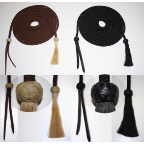 Nylon Mecate - 22ft. lang - Med hestehr