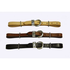 EE Tack Show curb strab med sølv spænde