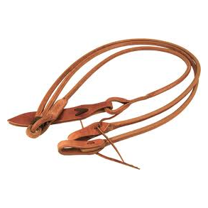 Romal Reins - Premium Harness Leather - Round - Quick Change Closer